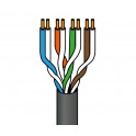 Cable UTP rígido cat5e para exterior