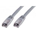 Cable FTP cat5e gris 0,50 metros